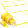 Pickleball Court Marking Kit | Pre-Measured Court Lines for Outdoor/Indoor Portable Pickleball Court | Tape Court Flooring | One Time Use