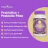 Grow Young Fitness Daily Probiotic + Prebiotic Fiber Supplement, Supports Digestive Health (1 Pack, 30 Servings)