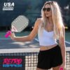61MJy5ZOaJL._AC_SL1080_.jpg RAD Pickleball Paddle Retro Ripper – USAPA Approved Pickleball Racket – Fiberglass Surface with Spin Grit Tech – Carbon Fiber Pickleball Paddle for Power & Control – Indoor & Outdoor