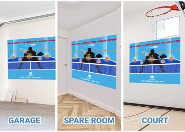 Pickleball Training Dink Pad Master Practice Aid Soft Feeling Fabric Material for Indoor & Outdoor Use Precision & Game Improvement