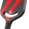 Warping Point Ascent Pickleball Paddles| Carbon Fiber Pickleball Racket with Aero Throat | Textured Grit Surface | Hexa Polymer Core | Designed for Swing Speed and Maneuverability