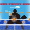 Pickleball Training Dink Pad Master Practice Aid Soft Feeling Fabric Material for Indoor & Outdoor Use Precision & Game Improvement