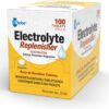 Globe Electrolyte Replacement Tablets for Rehydration, Exercise Recovery, Youth & Adult Athletes, Hiking, Camping, & Sports Recovery and More... 50 Packets of 2 Tablets Each, 100 Count