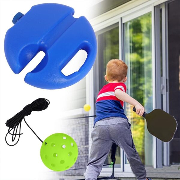 Pickleball Trainer, Trainer Rebound Ball, Tennis Practice Gear Tennis Training Equipment Kit,Pickleball Training Aids Tool for Beginner Exercise Sport
