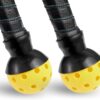 QOGIR Pickleball Ball Retriever: Easy Pick Up Without Bending Over, Fits Any Paddle