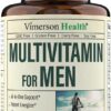 Multivitamin for Men - Daily Mens Multivitamins & Multiminerals with Vitamin D, Vitamin C, B12 Zinc & More. Essential Vitamins for Men for Energy, Focus, Stamina, Performance, Mens Health. 60 Capsules