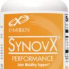XYMOGEN SynovX Performance - Stay Active with Joint Mobility & Cytokine Balance Support - Joint Supplements for Women, Men and Athletes with High Molecular Weight Hyaluronic Acid (60 Capsules)