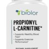 Biovy High Absorption Propionyl-L-Carnitine (PLCAR) No Artificial Fillers - Effective Propionyl L Carnitine HCL Supplement to Support Blood Circulation - 120 Capsules