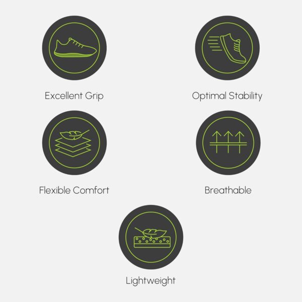 Avantic Men’s Padel Shoes, Exceptional Grip & Stability, Secure Movement, Optimal Court Performance, Lightweight Sneakers