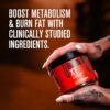 Jacked Factory Burn-XT Weight Loss Gummies - Thermogenic Fat Burner & Appetite Suppressant Gummies with Acetyl-L-Carnitine HCL, MitoBurn, & Caffeine - 60 Gummies, Tangerine Sour