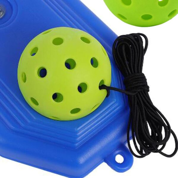 Pickleball Trainer with Ball and String, Pickleball Training Aid, Single Player Pickleball Trainer for Beginners, Kids, Adult, Green