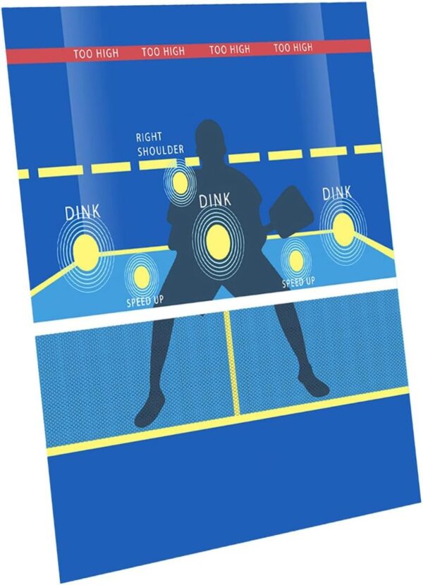 Pickleball Dink Pad Pickleball Practice Poster Training Aid Pickleball Practice Equipment for Exercise Beginners Men Women
