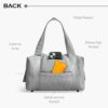 Pickleball Bag – Neoprene Duffel with Detachable Paddle Case, Shoe Compartment & Large Capacity for Men & Women