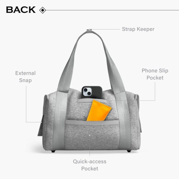 Pickleball Bag – Neoprene Duffel with Detachable Paddle Case, Shoe Compartment & Large Capacity for Men & Women