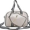 Luxury White Pickleball Tote Bag - Stylish & Durable Pickleball Bags for Women