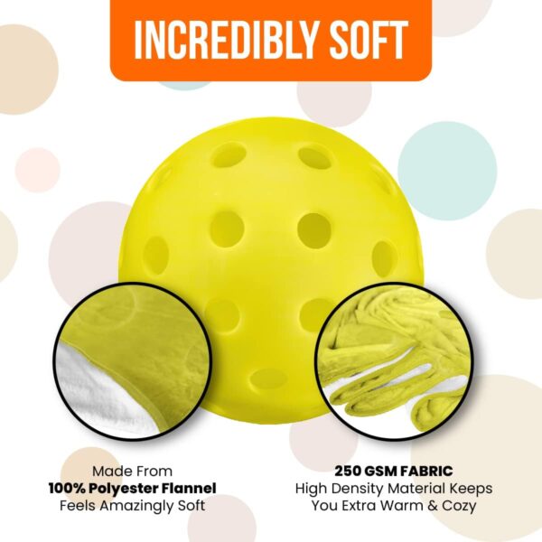 Pickleball Blanket - Giant 6 Foot Pickleball Blanket, 72", Funny Pickleball Gifts for Pickleball Lovers, Pickleball Accessories for Women & Men, Pickleball Gifts for Women, Men & Kids