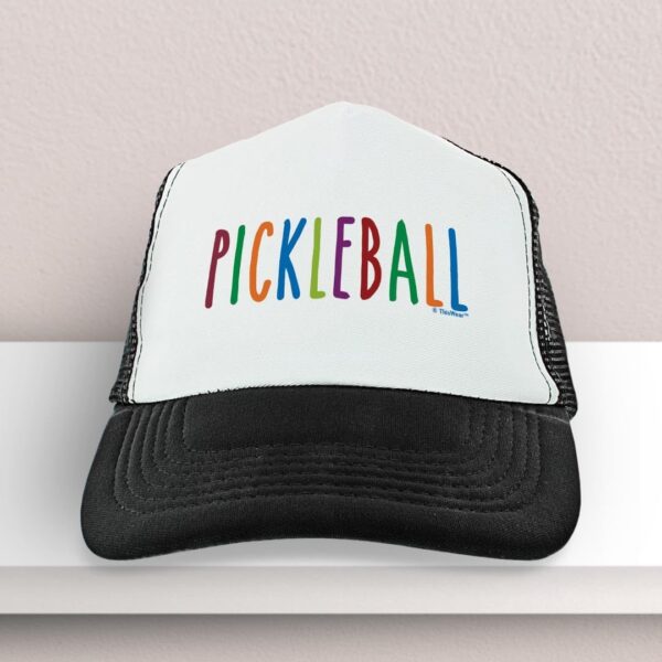 Pickleball Text Word Art or It's A Great Day for Pickelball Trucker Hat