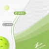 ZUMWORGION® Pickleball Paddles Set of 2/4: Fiberglass Pickle Paddles with Balls for Beginner - 8mm Honeycomb Core Lightweight Spin Surface for Kids - Cute Girly Pickle Gift for Women | 14mm 7oz