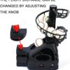 2 in 1 Baseball & Tennis Ball Launcher Machine - Pickleball Machine Tennis Ball Machine - Portable Thrower Server - PAdjustable Launching Angle and Interval - AC/Batteries Powered