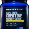 BodyTech 100% Pure Creatine Monohydrate Powder - Premium Micronized Creatine for Enhanced Muscle Strength and Performance - Supports Muscles, Recovery, and Increased Exercise (18oz/102 Servings)