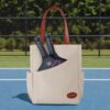LUZZ PICKLE Pickleball Tote Bag Sport Duffle Bag Pickleball Handbag with Paddle Pocket