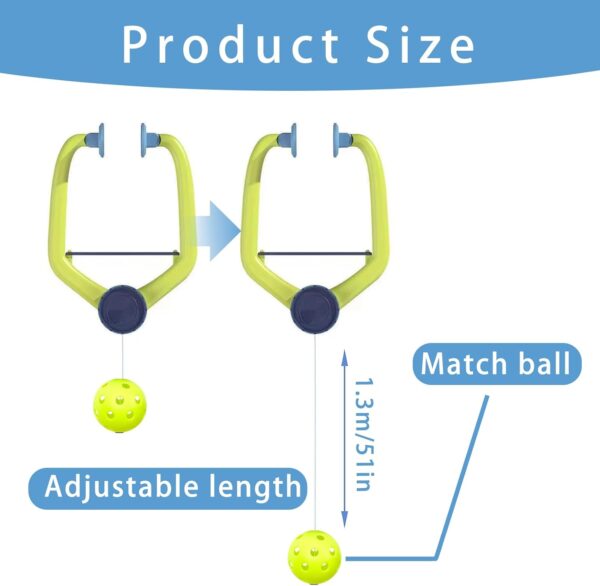 Pickleball Trainer, Pickleball Rebounder for Pickleball Training and Practice Sessions Ideal Gift for All Ages and Skill Levels Perfect Pickleball Practice Equipment for Solo Training