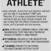 True Athlete ZMA with Theanine – Supports Muscle Recovery, Strength & Sleep – Zinc, Magnesium, Vitamin B6 & Theanine Formula for Relaxation & Performance (90 Capsules)