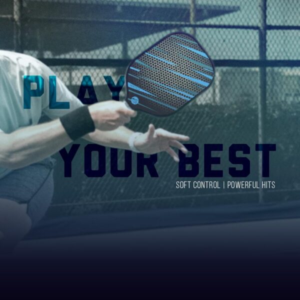 JP WinLook Premium Pickleball Paddles Set of 2 – Fiberglass Pickle Ball Rackets - for Women & Men - for Indoor or Outdoor - Professional Pickleball Racquets, Pickleballs, Bags & Equipment