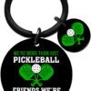 Pickleball Keychain Gifts For Pickleball Lovers Funny Pickleball Gifts For Women Men Pickle Ball Gifts For Best Friend Unique Pickleball Accessories Gifts For Best Friend