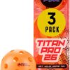 PIXA Titan Pro 26 Indoor Pickleball - USAPA Approved, Durable Indoor Pickleballs, Consistent Bounce, Smooth Flight, Ideal for Competitive Play- Packs of 3, 6, 12, 50