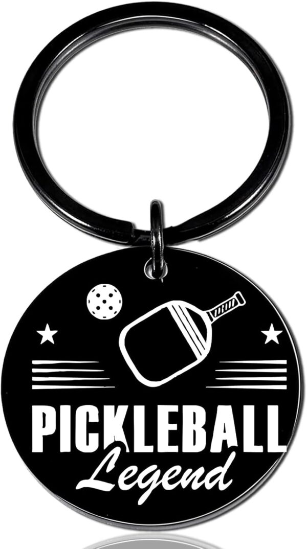 Ikacvb Funny Pickleball Gifts For Women Men Best Gifts For Pickleball Lovers Player Pickleballs Accessories Pickle Balls Keychain Christmas