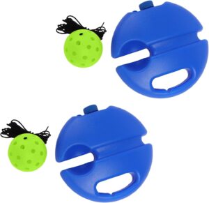 Pickleball Trainer, Match Pickleball Trainer, Match Pickleball Practice Rebounder Ball with String, Pickleball Training Aids for Outdoor Beginner