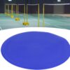 Spot Markers Flat Field Cones Floor Spots Flat Disc Marker, 10pcs Bright Sports Marker Flat Disc Field Markers Tennis Spot Marker for Tennis Football and Badminton Practice (Blue)