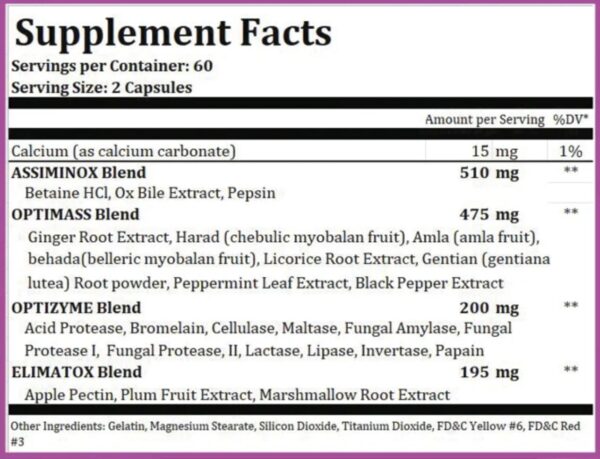 Project AD Ravenous, Bulking Supercharger, Improves Recovery, Helps to Reduce Gas, Ideal for Athletes (120 Capsules)