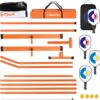Portable Pickleball Net - 22 FT USAPA Regulation Size, Applies to Indoor & Outdoor & Driveway, Pickle Ball Net System with Carrying Bag