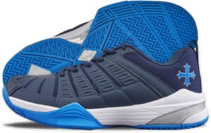 Teuton AC1- All Court - Versatile Sports Shoes for Squash, Tennis, Padel, Pickleball, Handball - Ideal for Hard Surfaces, Synthetic Courts, and Sand Play.