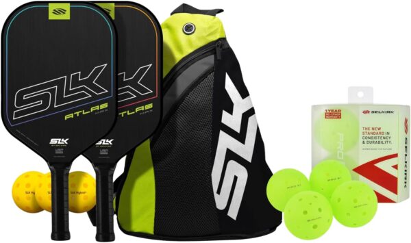 Selkirk Sport SLK Atlas Bundle and Selkirk Pro S1 Bundle 4 Pack Bundle