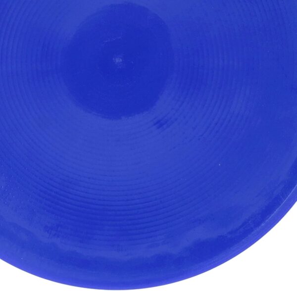 Spot Markers Flat Field Cones Floor Spots Flat Disc Marker, 10pcs Bright Sports Marker Flat Disc Field Markers Tennis Spot Marker for Tennis Football and Badminton Practice (Blue)