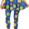 Women's Tennis Leggings with Skirts and Pockets - Soft, Comfortable Athletic Skirt with Leggings