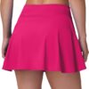MCEDAR Tennis Skirts for Women High Waisted Golf Skorts Athletic Running Skirt Inner Shorts with Pockets Pickleball