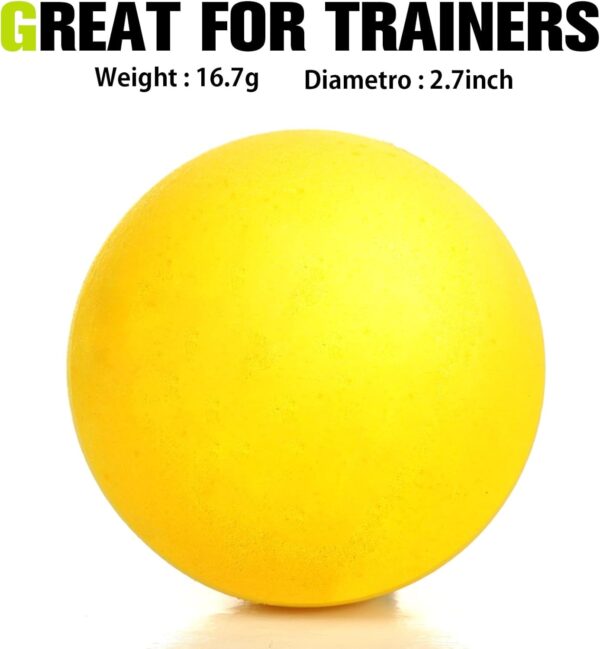 Foam Tennis Balls for Adult Practice Yellow Soft Foam Tennis Balls Bulk for Beginners Man Trainin