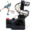 2 in 1 Baseball & Tennis Ball Launcher Machine - Pickleball Machine Tennis Ball Machine - Portable Thrower Server - PAdjustable Launching Angle and Interval - AC/Batteries Powered
