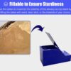 Badminton Net Stand Fillable Base Volleyball Badminton Net Stand, Heavy Duty Fitness Trainer Machine for Pickleball Tennis, Youth Junior Adult Training Equipment