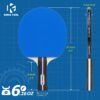 Ping Pong Paddles Set of 4 Premium Table Tennis Rackets 3-Star Ping Pong Balls(8) with Ping Pong Paddle Case Professional Table Tennis Paddles Set for Indoor & Outdoor Games