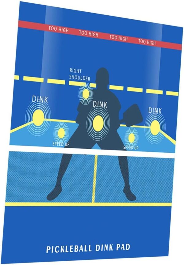Pickleball Dink Pad Pickleball Training Pad Wall Practice Rebounder Aid Pickleball Practice Rebounder for Gym Wall Beginners