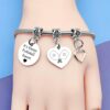 Pickleball Gifts for Women Stainless Steel Bracelets Pickleball Lover Gifts Pickleball Coach Gift Christmas Birthday Gifts for Pickleball Players Pickle Ball Gifts Funny Friendship Gifts for Women