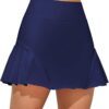 ATTRACO Tennis Skirts for Women with Pocket Golf Skirt Tummy Control Workout Athletic Skirts