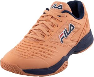 Fila Men`s Axilus 2 Energized Tennis Shoes Shell Coral Navy