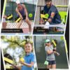 Outdoor Pickleballs - 40 Holes, USAPA Approved, High Bounce, Durable TPE Balls for All Skill Levels, 6 Pack