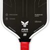 Havok Pro Pickleball Paddle: Carbon Fiber Surface for Enhanced Power, Precision and Maximum Spin - Large Sweet Spot and USAPA Approved - Red